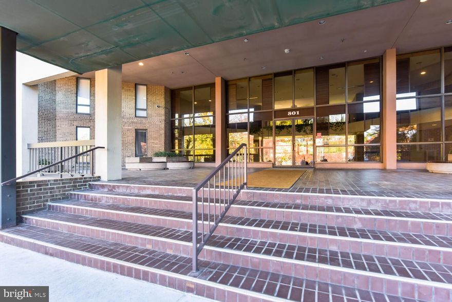 Enjoy the views from this immaculate 2 bedroom 2 bath condo at The Plaza.  Natural light, treetop views and a pretty balcony bring the outdoors  to  the  1,000+  sf of flexible living space.  The owners have made numerous high quality updates throughout: Polished hardwood floors throughout the unit, Recent HVAC (2016) has received seasonal service, Hot Water Heater (2019), Bosch Dishwasher (2019), Samsung microwave (2020). A new Stainless Steel Frigidaire Refrigerator (with ice-maker) is scheduled for December Delivery.   The superior owner's suite offers a fully renovated private bath (2019) with granite topped,  double vanity,  twin sinks and a fully renovated, tiled shower with upgraded fixture.  The separate Dressing Area features easy access double closets (doors replaced) and a handy stack unit washer/dryer.  In the bedroom area, a customized vent provides optimal and balanced flow of heat and AC.     The full sized second bedroom  has an ample closet (replaced closet doors) and treetop views. Perfect as a guest room or home office, it has handy access to the second full bath (refreshed in 2019 with replaced floor, vanity, light fixture and toilet).   Garage parking space #13 and an easily accessible storage unit # 234 are part of this sale.  There is additional surface parking for one car.  The Plaza Condominium is ideally located, with convenient access to Duke Street, Seminary Road and 395.  INOVA Alexandria Hospital, the Pentagon,  Amazon HQ2, DC Old Town &  Marc Center are easy commutes. A wealth of services are provided by nearby shopping centers, including including Foxchase Center, Bradlee Center and the Duke Street Corridor.  Professional on-site management ensures that The Plaza and its many amenities are well maintained.  Residents can  enjoy the Pool, Fitness Room and Tennis Courts. There are extensive walking paths, beautifully landscaped and maintained.   An updated Community Room and a separate package delivery room are designed to meet the residents' daily needs.   Pets are welcome subject to size/weight restrictions. Unit 306 is centrally located for ease of access to the lobby, package room, management office and elevator.  Scheduled for 2021, the Plaza Condominium has planned replacement of exterior windows, with no additional assessment.