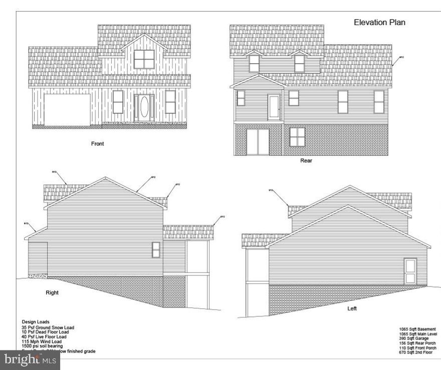 New Construction – Ready End of May!
Beautiful new Colonial-style home in a desirable in-town location with no HOA, situated on a premium lot at the end of a quiet cul-de-sac. Exterior features low-maintenance vinyl siding with attractive stone accents, offering excellent curb appeal.

This thoughtfully designed home offers 9-foot ceilings on the main level, vinyl plank flooring throughout, and a great open floor plan ideal for entertaining. The great room is open to the kitchen and dining area, creating a bright and inviting living space.

The kitchen features abundant counter space, upgraded countertops, stainless steel appliances, and a spacious dining area. The main-level primary bedroom includes a walk-in closet and a tiled primary shower, and the main-level laundry adds everyday convenience.

The upper level offers three additional spacious bedrooms and one full bathroom, providing flexible space for family, guests, or a home office.

Outdoor living includes a covered front porch and covered rear deck, perfect for relaxing or hosting guests. The unfinished basement includes a rough-in for a future bathroom, offering excellent potential for expansion.

Additional highlights include a 2-car garage, high-speed internet, and a prime location just minutes from downtown, shopping, restaurants, wineries, and golf, with easy access to I-66 and I-81—ideal for commuters.

Hurry—there’s still time to select your colors and finishes!