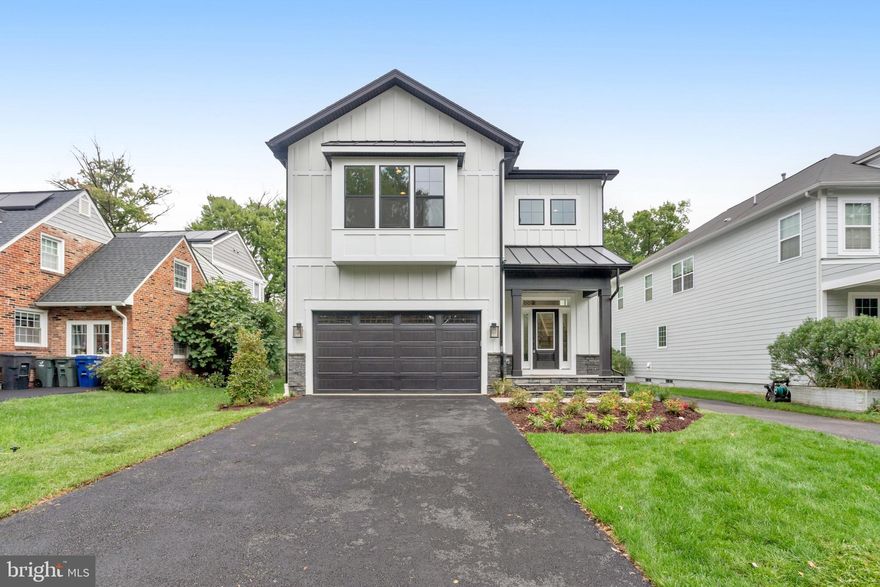 Limited-Time Pre-Construction Opportunity! February 2025 Delivery.
Beat the spring market rush and secure your property now in this prime Arlington location, just minutes from Falls Church City, the East Falls Church Metro, popular commuting routes and stellar parks. With only one week for offers, this is your exclusive chance to purchase the Nottingham II—a stunning new home by Evergreene Homes, set for delivery in February 2025. Located within the prestigious Williamsburg/Yorktown school pyramid, this home combines the best of both luxury and convenience.
The main level boasts an open-concept design that effortlessly connects the chef-inspired kitchen, morning room, family room, and dining area—perfect for casual family gatherings or entertaining guests. The kitchen is equipped with premium GE Café appliances and stunning quartz countertops, combining style and functionality for both everyday cooking and sophisticated entertaining. A generous covered porch extends your living space outdoors, offering a year-round retreat. Additionally, the home features a convenient first-floor guest suite and a two-car garage, with ample additional parking in the driveway.
Upstairs, the luxurious owner's suite is a true sanctuary, complete with a large walk-in closet and spa-like en-suite bathroom featuring double vanities and a frameless shower. The second floor also includes three additional bedrooms, two full bathrooms, and a convenient laundry room with cabinetry and a soaking sink.
The finished basement is an entertainer’s dream, with an open-concept rec room enhanced by a built-in wet bar, perfect for movie nights or game days. This level also features an additional bedroom and full bath, along with a flexible room that can be customized to suit your personal needs—whether as a playroom, gym, or home theater.
With upgraded designer finishes throughout and a prime location, the Nottingham II offers an unparalleled living experience in one of Arlington’s most desirable neighborhoods. Don't miss this limited-time opportunity to make this exceptional home yours.
*Off Site Open House: Saturday, December 7th and Sunday, December 8th from 1pm-4pm at 815 S Lincoln Street Arlington, VA 22204*