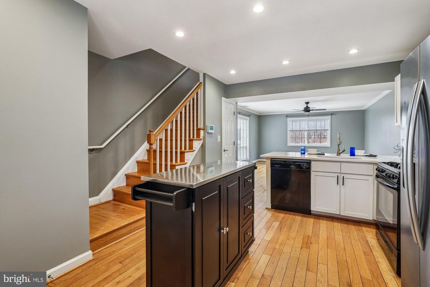 The home was OFF THE MARKET for TWO WEEKS to make UPDATES!  Remove 18 days from the DOM.

UPDATED HOME February 2026! Where do I begin? New QUARTZ countertop and quartz backsplash, new Frigidaire over range microwave, freshly painted cabinets, bedroom walls, trim, doors, ceilings, closets, partial hallway (short wall), bathrooms, newly installed LED lighting in bathrooms, newly installed ceiling fans with LED lighting! Interior and exterior HVAC units were installed May 2023. If I missed something; come see it for yourself!  AS A BUYER INCENTIVE, WITH A FULL PRICE/REASONABLE OFFER THAT CAN CLOSE IN 30 DAYS OR LESS, THE SELLER WILL PURCHASE A NEW STACKABLE WASHER/DRYER (with an extended warranty) TO BE INSTALLED BY SETTLEMENT.

Welcome home to Parkside at Alexandria! This charming 2-bedroom, 1.5-bathroom end-unit townhome at 1435 C Van Dorn Street is ready for your personal touch. Inside, enjoy an open-concept layout bathed in natural light, highlighting the lovely wood floors. Perfect for entertaining, the private patio opens to a courtyard—ideal for summer cookouts.

Location is everything: Commuting is a breeze with easy access to major hubs: just 9 miles to D.C., 7 miles to the Pentagon, and 2 miles to the Van Dorn Street Metro Station.

Enjoy fantastic pet-friendly community amenities, including a clubhouse, a modern fitness center, and an outdoor pool. 

A few additional perks to highlight: Parking is unassigned, one pass is included in the condo fee, 2 free EV spaces are available for charging. Don't delay; come to Parkside today!