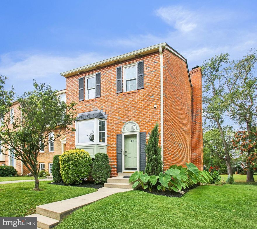 YOUR SEARCH IS OVER! Your beautifully updated 3BR / 2.5BA + Den all-brick end-unit townhome awaits in the desirable Colony Village community! This well-maintained home has been updated on ALL LEVELS, and boasts gleaming hardwoods and new luxury vinyl plank (LVP) flooring (’23-’24) throughout!  You’ll find a stunning Patio, beautiful Landscaping and ample space for Outdoor enjoyment w/wide open Common Areas surrounding on TWO sides. The Bay Window and Box Bay Window provide plenty of light to the Main Level, where you’ll find a half-bath w/Granite countertop vanity (Nov ’23) and Ceramic tile. The updated Kitchen is a chef's delight, boasting newer Appliances (’17), Granite countertops, Under-cabinet lighting, a gorgeous tile Backsplash and a Touch-faucet sink! Ascend to the Upper Level where you'll discover 3 good-sized Bedrooms w/LVP and two Baths updated w/ both Granite countertop vanities (Nov ’23) and LVP. Descend to the Lower Level to discover the cozy Den (w/Armoire for use as closet), as well as a spacious Rec Room w/a freshly painted modern white, wood-burning Fireplace and generous Storage closets. The large unfinished Storage/Utility room has rough-in plumbing for potential future finishing!  This Terrific Location can’t be beat – short minutes to grocery stores, restaurants, and downtown Walkersville and Frederick! You’ll live near Walkersville Library and no less than 4 local parks: Creamery Park, Heritage Farm Park, Walkersville Community Park, and Fountain Rock Park - all of which offer outdoor enjoyment for ALL ages. 
OTHER UPDATES: new Roof, gutters, gutter guards and downspouts ('24); Energy efficient heat pump water heater (’21); Anderson back door w/built-in blinds (’24); exterior Shutters (’24); Yale smart front door lock (’24); Shower/Bathtub and tiles refinished (’23-’24); Energy Audit (’23), including insulation, duct cleaning/sealing, baffles, and upstairs exhaust fans; HVAC / whole house humidifier (Nov ’22); Nest thermostat (Nov ’23); Ring doorbell (’20); Home security cameras (’20) & more! 
Want to learn more? Schedule your showing today and prepare to fall in love with this move-in ready home! WELCOME HOME!