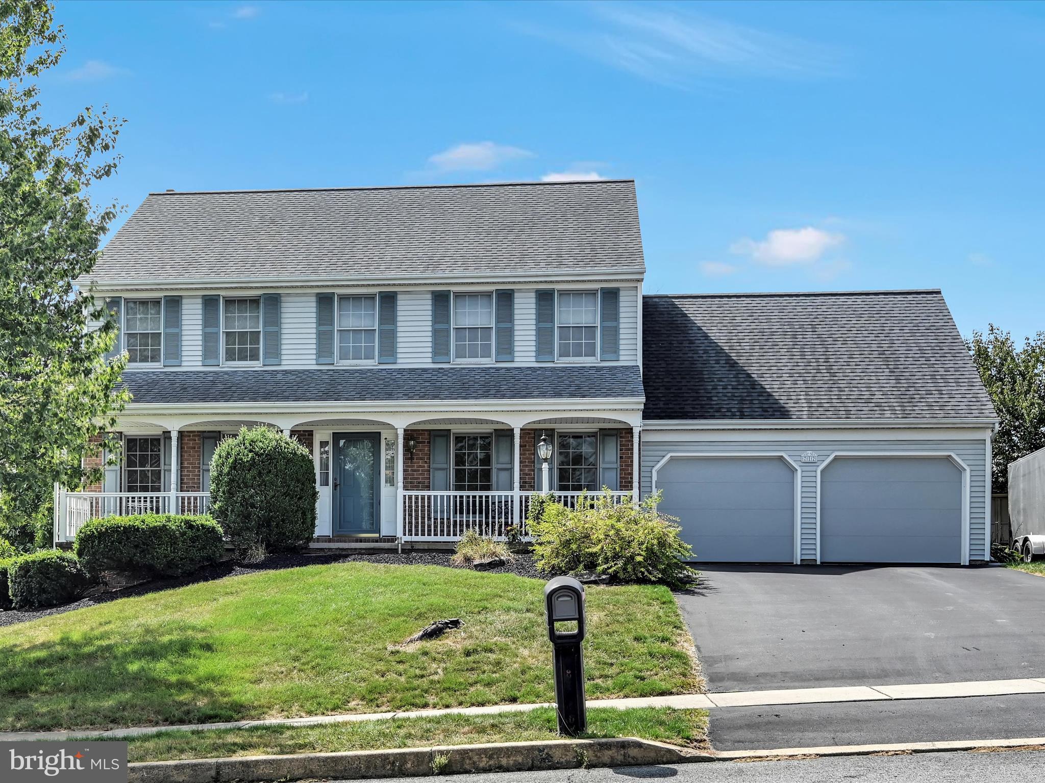 Welcome to this charming two-story colonial offering 2,016 sq. ft. of living space on a .41-acre lot. The first floor features LVP flooring throughout, a spacious living room with a brick fireplace, formal dining room, and a kitchen with granite countertops, beautiful cabinetry, and a functional island. A first-floor laundry and half bath add convenience. Upstairs, discover four bedrooms and two full bathrooms, including a private primary suite. The unfinished basement provides ample storage or potential for additional living space.
The highlight of this home is the large enclosed sunroom, bright and filled with natural light, complete with a ceiling fan and corner bar, that opens directly to the backyard with an in-ground pool and fenced yard — perfect for entertaining or relaxing.
This home combines modern upgrades, classic charm, and an incredible indoor-outdoor flow for year-round enjoyment! 1yr Home warranty included for peace of mind