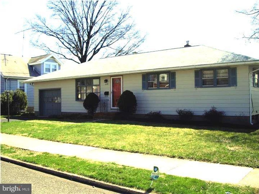 This home is in great condition and ready to go. Drive up to this beautifully maintained home with freshly painted exterior, the yard is fenced and there is a patio.  The living room has hardwood floors and neutral paint. Wait until you see the remodeled eat in kitchen with new cabinets, granite counters, glass tile backsplash and newer appliances.  There are new french doors that leads to the paito. There are three bedrooms with hardwood floors and ceiling fans. The hall bathroom has ceramic tile and tub. The basement is huge. One half has been finished with a private toilet. The other half has washer and dryer hook ups and a bilco door.  The HVAC is a heat pump and was installed in December 2012.  Just bring your bags and move in.  One Year Warranty to the Buyer.