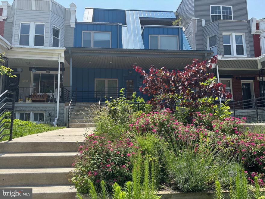 5334 Cedar Avenue is a newer property featuring a Juliette balcony, hardwood floors, recessed lighting and stainless steel appliances. There is central air conditioning, in-unit washer/dryer, dishwasher, built-in microwave, garbage disposal and a gas stove. This property is only blocks from the commercial thoroughfare of 52nd Street and venues such as Cedar Park Cafe, Black Dragon Take-Out, Booker’s, Dock Street and Amari’s. Nearby SEPTA routes offer easy access to anywhere. Pets are welcome with a $300 refundable pet deposit. Tenants pay for gas, water and electricity.