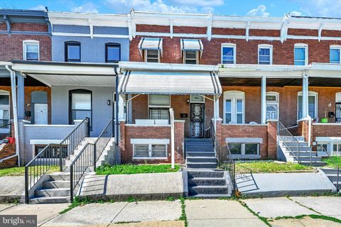 Townhouse For Sale - 1716 E 28th Street<br/> BALTIMORE, MD 21218