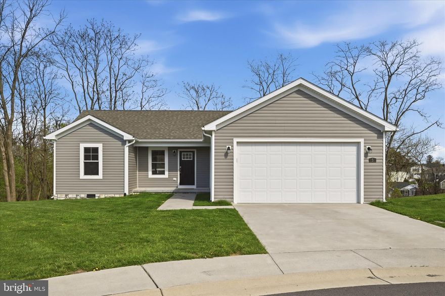 Great opportunity to own this ranch-style home, built in 2020, offering the perfect blend of modern comfort and thoughtful design. Featuring a desirable split-bedroom layout, this home provides both privacy and functionality for everyday living.
Step inside to an inviting open floor plan with a spacious, sun-filled kitchen that flows seamlessly into a large family room—ideal for entertaining or relaxing. The bright kitchen offers abundant natural light, ample workspace, and opens to a large dining area, making it the true heart of the home.
The primary suite features a private ensuite bath and a walk-in closet, while two additional generously sized bedrooms provide flexibility for family, guests, or a home office.
Enjoy peaceful mornings or evening gatherings on the deck overlooking the backyard, which backs to mature trees for added privacy and a serene setting. Situated at the end of a quiet cul-de-sac, this home offers both tranquility and minimal traffic.
Additional highlights include a two-car garage, generous living space, and a nearly new feel throughout. This home truly combines comfort, convenience, and a beautiful natural backdrop.