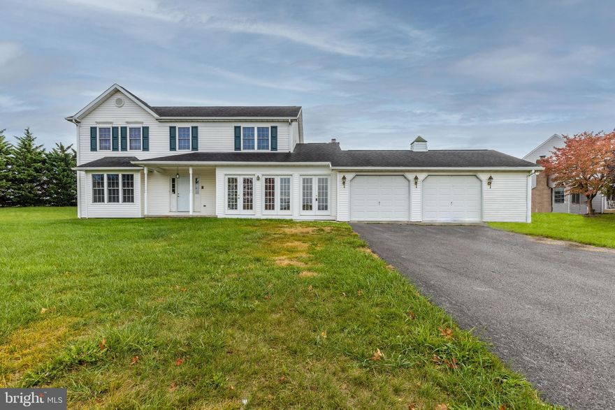 Beautiful home back on the market due to buyers' financing fell through. Beautiful  Colonial in Maugans Meadows. Back on the market due to buyers' unexpected circumstances. 3/4 Bedrooms, Main Bedroom room with sitting room or could be 4 bedrooms, 2 Full Baths, 2 1/2 Baths. Large Kitchen with Island, Hardwood Flooring, New Carpet, and Fresh Paint. Granite Counters, New Stainless Steel Appliances Connects to Spacious Family Room with Cozy Fireplace. Large Bonus Room, Separate Dining Room. Main Bedroom with Walk-in Closets, Soaking Tub & Separate Shower. Large Deck and Large Patio. A partially finished basement could be used as a Man Cave, Theater room,  or a basement Den with lots of storage. X Large Garage. NO HOA !!! Located Near Shopping, Restaurants, and Interstate. Home Warranty.