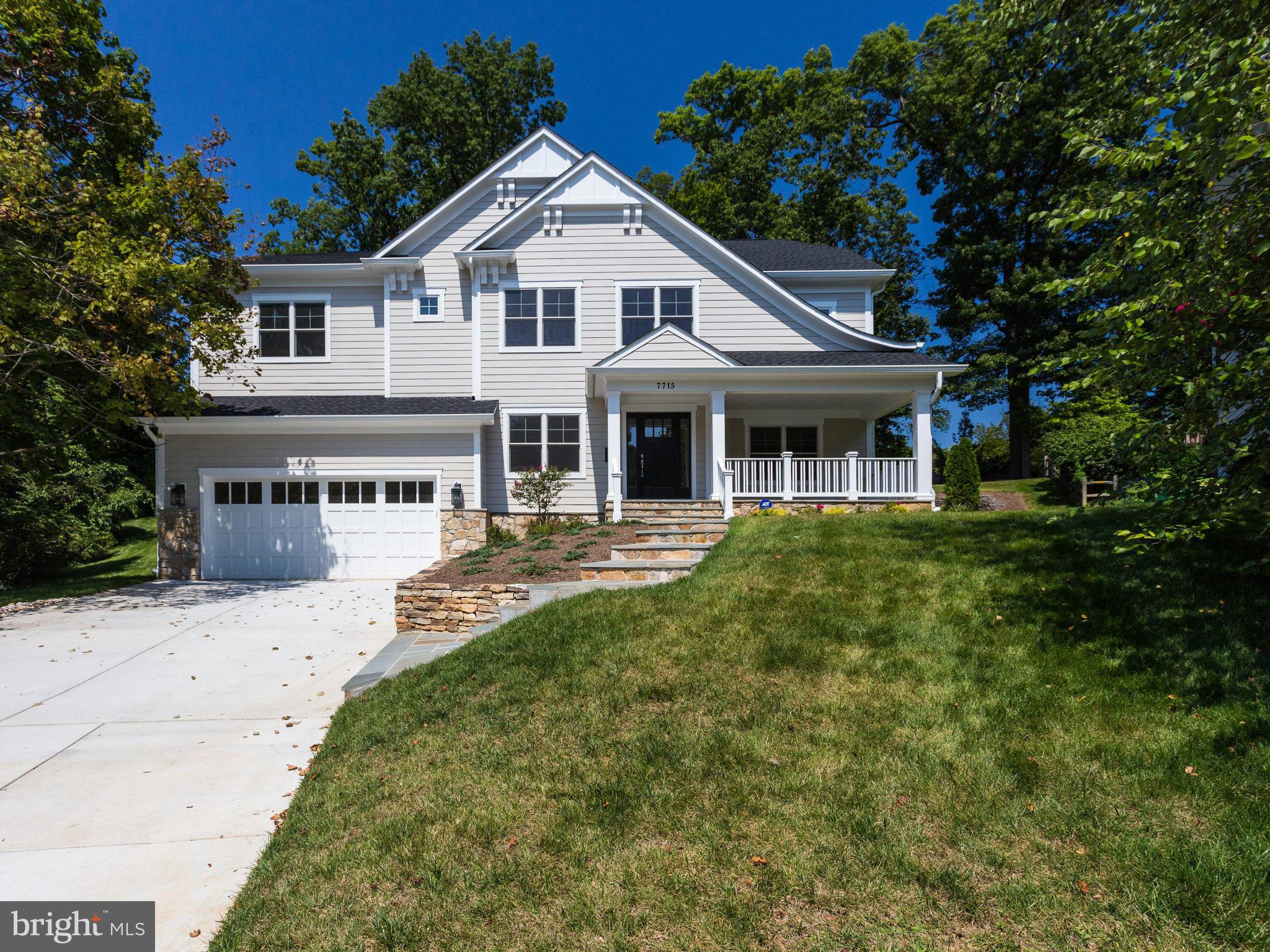 NEW custom built home on a quiet cul-de-sac street in Bethesda. 5BR/4.5BA and Energy star certified home. Features ceiling speakers pre-wired for SONOS, hardwood flooring, granite countertops, top of the line appliances(subzero, wolfe, bosch), custom millwork, two fireplaces, and recessed lighting throughout. Builder also has other lots/floor plans available.