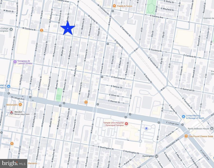 ATTENTION Investors and Builders!! Great opportunity in one of the fastest growing zip codes in Philadelphia! LOCATION LOCATION LOCATION...get in now while you still can. This area has tons of development! This is a can't miss opportunity. Bring your offers fast, this one won't last long!