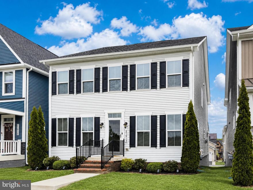 Welcome to this beautifully kept, well appointed home in Cabin Branch, one of the most sought after communities in Montgomery County. Conveniently located close to I-270, providing easy access to both DC and Frederick, this home is ready for it's new owner. The main level offers an open concept living & kitchen area with room for the dining table. Just off the kitchen, not only will you find easy access to the deck and the driveway, but also a large primary bedroom with a full bathroom. Towards the front of the main level are two additional rooms to use as you like - make an office, a playroom, or a formal living space.  Upstairs you'll find three spacious bedrooms along with another primary bedroom with two large closets and a wonderfully appointed, full bathroom.  On the lower level, you'll find a walk out, finished basement with a large bonus room in addition to the main room that includes a large wet bar with beverage cooler.  The lower level has french doors that lead to the rear driveway and another unfinished space for plenty of storage. This home is the best value available in Clarksburg! Walking distance to the Clarksburg Outlets and convenient to I-270 and the MARC train in Germantown, this home and neighborhood have everything you need!