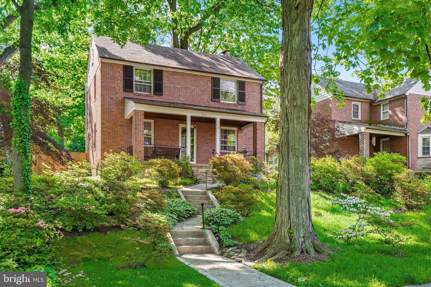 Delightful home, brimming with original charm and character in the sought after Belvedere Square area! Upon arrival, you are greeted with luscious, mature grounds and beautiful brick exterior. Have your morning coffee on your porch swing with the gorgeous sunrise. Notice the gorgeous hardwood floors that run throughout the entire home. The living room is perfect to host holidays around your cozy fireplace. Rounding the corner, you are met with your naturally lit and super spacious, formal dining room. The crown molding and chair rails really bring this room to life. This 1937 built colonial adorns all the modern amenities. All stainless steel appliances, tons of storage, and lots of prep space are just waiting to be utilized for your 1st of many dinner parties. Following the hardwood floors upstairs, you will find a spacious and airy primary bedroom with plenty of storage in your closet. Stepping out of the primary bedroom, you are greeted with 2 more spacious bedrooms; one with its own ensuite for your guests. A full hallway bathroom finishes out the top level. Need even MORE storage or living space? The attic is the perfect space. Think extra playroom, at home yoga studio or art studio. The options are endless. Wondering where you will host your next movie night? Look no further. The perfect, finished room in the basement is just waiting for the popcorn fights. Luckily, should the popcorn fight get messy, your laundry is just a hop away in the back half of the basement. Don’t forget that summer is upon us. Your huge backyard is ready to host all your summer BBQs. You will also find your detached garage and additional storage space. BONUS AREA!! Right across the alley in the back, you will find the perfect place for your family to play on the additional .75 acre of land. Do not let your perfect home slip away. Schedule your booking today!! Public and Brokers open house 5.18.22, 4pm - 7pm.