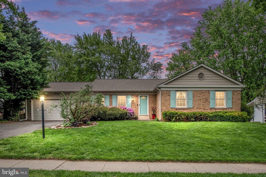 Prime location in Fairfax County!   Close to major commuter routes, shopping, recreation, schools are desirable Robinson Pyramid.  Available to rent 1 July for either 12 or 24 months, pets are on a case by case basis.  Three bedrooms, two full baths to include the master bedroom on the main floor, a 4th optional bedroom on the lower partially finished walkout level.  Beautiful updates in all bathrooms and kitchen, new appliances, new heat pump, new architectural roof, and 2 car garage.  Plenty of storage options in garage-back wall as well as the house lower level.   Backyard is fenced, wonderful playground set installed and walkout patio for seating.   Extra refrigerator in basement, washer and dryer will stay and there is a laundry sink.   Showings are scheduled via the listing agent as the home is currently owner occupied.