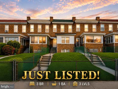 Townhouse For Sale - 3209 Mondawmin Avenue<br/> BALTIMORE, MD 21216