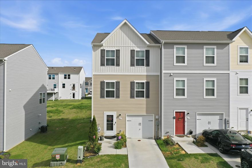 WELCOME HOME to this like new, spacious 3 level, 3 bedroom/2 full bathroom/1 half bathroom end unit townhome in sought after Dillon Farm community just minutes from the Maryland and Virginia state lines. Tasteful colors, luxury vinyl plank flooring, and three finished floors of comfortable living space. Stunning gourmet kitchen has an impressive island large enough to accommodate up to 4 breakfast stools, plus lots of cabinet and workable counter space, stainless steel appliances and large pantry. Dining area is large enough to accommodate all your dining room furniture pieces. There is also a half bathroom conveniently located off the kitchen so there will be no need to go up or down stairs while cooking or while relaxing and watching TV in the living room. Primary bedroom has a huge walk-in closet and a private bathroom. Lower walk-out level can be used as a family room/game room/exercise room/hobby room. The possibilities are endless. It could be used as a whole other living space! Very commuter friendly location within just minutes to I-81 and the Virginia state line, and just 20 minutes to the MD state line. Close proximity to shopping, grocery stores, and restaurants. Eligible for USDA and WVHDF financing. With these programs you could purchase with little or no money out of pocket! Don't miss your opportunity. Schedule your showing today before it's gone!