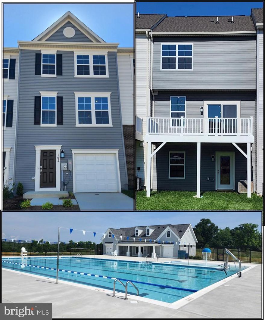 For rent 3 level Townhome in Norborne Glebe. Lots of upgrades, composite deck.  3 bedroom 2 full bath, 2 half bath. Granite countertops, island and pantry. Luxury vinyl plank flooring on main level. Window treatments and ceiling fans in property. Rent is $2050 per month, security deposit is $2050. Credit application fee is $55 per adult. NO PETS. Tenant pays all utilities except trash is covered by HOA. Tenant must have renter's insurance. Available immediately. sub-division offers community pool, playground, pickleball courts etc...