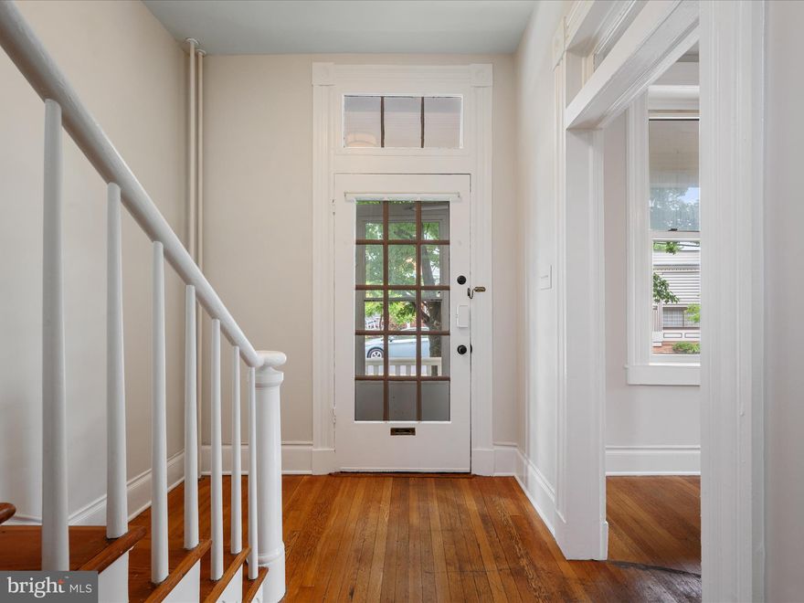 Big, Bright and Beautifully refreshed 1 Bed/1 Bath,  2-story Apartment in Old Town is  ready for move-in with Brand New Paint and Brand New appliances that include Refrigerator, Stove, Washer & Dryer.    Main Level has Gorgeous Foyer, Kitchen, Large Living Room and Full Bath.  Full bath has new vanity, mirror, flooring, tile surround, and comfort height toilet. Upper level has one Big, Beautiful Bedroom with adjoining office or dressing room over-looking tree lined street.  Additional amenities include 2 private entrances, it's own front porch, in-unit washer & dryer and off street parking in rear.  The lovely space is highlighted with new lighting fixtures, ceiling fans, and beautiful hardwood floors.   Enjoy the Old Town lifestyle with literally everything in walking distance; Restaurants, the Walking Mall, Library, Shopping, Museums, Cidery...all steps from your doorway.  This is a quiet building with historic charm consisting of a total of 3 units.   This location is hard to beat. Tenant must have good credit of 650+ w/ credit & background check, consistent income, references.  No SMOKERS.  NO Pets.  Tenant will have to provide at lease signing  Security Deposit,  1 Months Rent and any pro-rata. Tenant must be able to acquire utilities in their name; Water/Sewer and Electric.  Tenant must provide proof of renters insurance.  Landlord pays for gas heat.  Landlord provides two window unit air conditioners and window blinds.   Bedroom is on upper level.  Full bath is on main level.  Agent is Owner ***Application is thru Rentspree $50 application fee per adult***