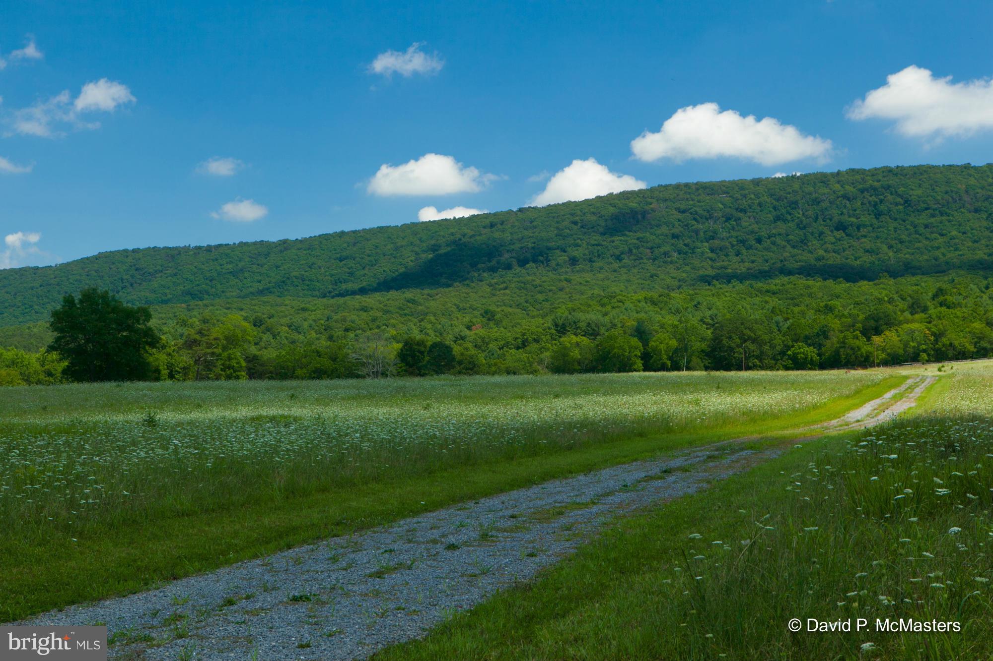 Wonderful opportunity to purchase a beautiful, 86.99 + - acres with frontage on Sleepy Creek. Gently rolling pasture land. Near Sleepy Creek Wildlife Management area. Southeast of the town of Berkeley Springs. 20 minutes to Winchester, Virginia. Well on property. Mowed gravel roadway around the interior perimeter of the property, so it can be viewed.