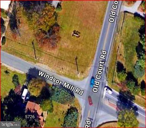 Vacant Land For Sale - Old Court Rd Parcel 631<br/> WINDSOR MILL, MD 21244