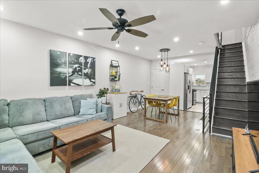 Welcome to 1521 S Capitol Street — a sleek, move-in ready rowhome with a modern layout, private outdoor space, and great storage throughout in one of Philadelphia’s hottest neighborhoods.

Step inside to discover a bright and spacious living area with hardwood floors throughout, and ample natural light. There is a coveted coat closet on the main floor, and the updated kitchen features sleek countertops, stainless steel appliances, and plenty of cabinet space — perfect for cooking and entertaining. The outdoor space is great for a BBQ and hanging out. Downstairs there is a finished basement that has space for a bed and more, with a half bath for guests! 

Upstairs, you'll find two bedrooms and a full bathroom with contemporary finishes. The primary bedroom fits a king size bed and has an outfitted closet. The second bedroom is great for a home office, or nursery. The finished basement offers bonus space for a home office, gym, or guest area — plus laundry and extra storage.

Outside, enjoy a fenced-in yard ideal for pets or summer BBQs.

📍 Located minutes from Passyunk Square, Graduate Hospital, and all that South Philly has to offer. Easy access to I-76, Broad Street, and public transit.

✨ Just refreshed and priced to sell — this is your moment.