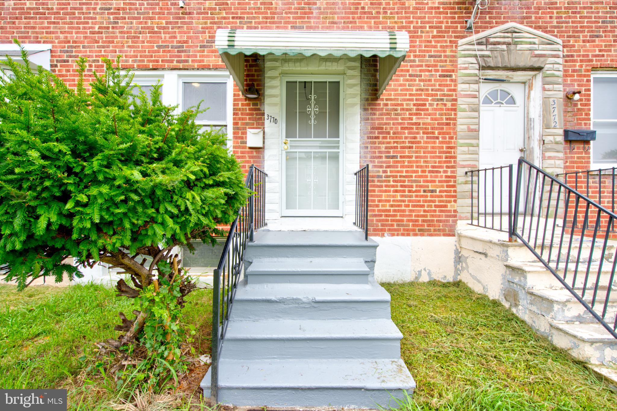 Welcome to 3770 Ravenwood Avenue, a beautifully maintained brick row home located in the heart of East Baltimore. Homes in the 21213 zip code have been steadily appreciating, making this move-in-ready property an excellent value for both first-time buyers and investors.
As you step inside, you'll be greeted by gleaming hardwood floors, fresh paint, and an abundance of natural light that fills every room. The updated kitchen features modern appliances and solid-surface countertops, making it ideal for everyday living and entertaining. The spa-like bathroom has been upgraded with high-end fixtures and tile finishes, which is a rare luxury at this price point.
Upstairs, you will find two spacious bedrooms, while the finished basement offers a great room, laundry area, and utility space, providing both comfort and flexibility. Outside, you’ll enjoy the convenience of rear driveway parking, which includes a wheelchair ramp, as well as a spacious finished deck that’s perfect for outdoor grilling. There are also additional on-street parking options available.
Located in the Belair-Edison community, this home is conveniently situated near Clifton Park and Lake Montebello, with easy access to commuter routes. Recent sales in 21213 demonstrate strong buyer demand for upgraded homes like this one, making it a smart purchase whether you plan to live here or rent it out.
 Key Features:
- 2 Bedrooms | 1 Full Bath
- 1,120 Finished Sq Ft
- Hardwood floors throughout
- Updated kitchen with modern appliances
- Spa bath 
- Freshly painted interior
- Finished basement with bonus space
- Rear driveway and on-street parking
-Spacious Rear Deck with wheelchair ramp
- Affordable, appreciating neighborhood
This property is ready for its next owner—don’t wait! Schedule your showing today before it's gone!r its next owner—don’t wait! Schedule your showing today before it's gone!