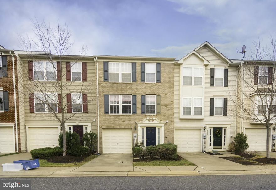 Open & Spacious, one of the largest models in the community. Full width, 3 level bumpout. Brick front garage townhome.  Beautifully maintained. Fully finished lower level, den / family room with new carpet.  Bright & Airy main level w/ huge living room, open kitchen w/ island. Extra bonus room leading to composite deck. Spacious master bedroom w/ sitting area & upgrade master bath suite.