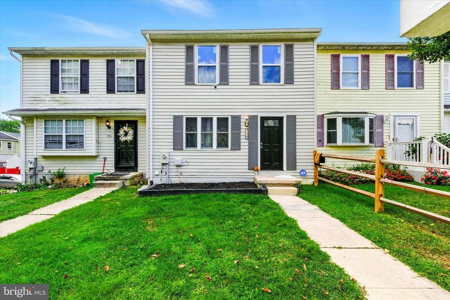 Welcome to 754 Custis Street! This beautifully updated 3-level townhome offers 3 bedrooms, 2.5 bathrooms, and approximately 1,620 sq. ft. of finished living space. The main level features a spacious living room and a dining/kitchen combo, perfect for entertaining. The stunning kitchen boasts stainless steel appliances, quartz countertops, shaker-style cabinets, and a sliding glass door that leads to the deck.

Upstairs, you’ll find 3 bedrooms, including a primary suite with a private full bath. The fully finished lower level provides additional living space, a convenient half bath, and a level walkout to the fully fenced backyard.

Major updates give you peace of mind: HVAC, water heater, roof, and stove all updated in 2020; built-in microwave added in 2024; and dishwasher replaced in 2024.

Situated in the heart of Aberdeen, this home is just minutes from shopping, dining, schools, and local parks. Enjoy easy access to I-95, Route 40, APG (Aberdeen Proving Ground), and the MARC Train station, making commuting simple. Schedule your showing today! This one won't last long!