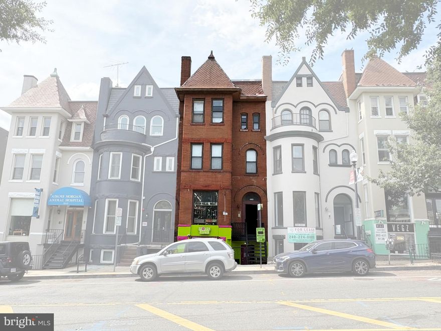 Mixed-use building on the 2100 block of 18th Street NW in Adams Morgan with a blend of apartments, office, and retail

Opportunity for new owner to add value by leasing the 2nd floor office unit or converting it to residential

Lower Level space is occupied by a long-term retail tenant in year 7 of a 10-year lease with two 5-year options

Grocery store on the first level is paying market rent but is on a month-to-month lease and could be vacated for an owner/user or new tenant