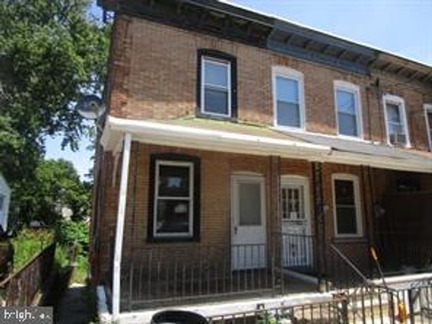 Two story, two bedroom, porch front twin located just off of Springfield Ave and Macdade Blvd. Excellent rental opportunity for investors or fixer upper for owner occupant buyer.