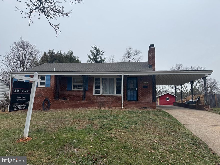 Brick rancher 5BDR, 3FB on a private lot backing to trees. When you enter this home , you are immediately greeted by a cozy living room with a brick wood burning fireplace, separate dining room with chair railing. The main level also has a large primary bedroom with full bath, two additional family size bedroom and full hall bath . The lower level is fully finished with a large recreation room, full second kitchen, two additional bedrooms and a full bath. Private backyard surrounded by trees and enjoy the covered patio with ceiling fan and views of your large lawn. There is also a convenient shed and carport. Convenient to shopping, restaurants, public transportation, schools and major routes. This property has so much to offer and is ready for the next fortunate buyer. With a little TLC and some elbow grease, this home can shine like new, offering not just a great place to live but also a potential boost in equity.