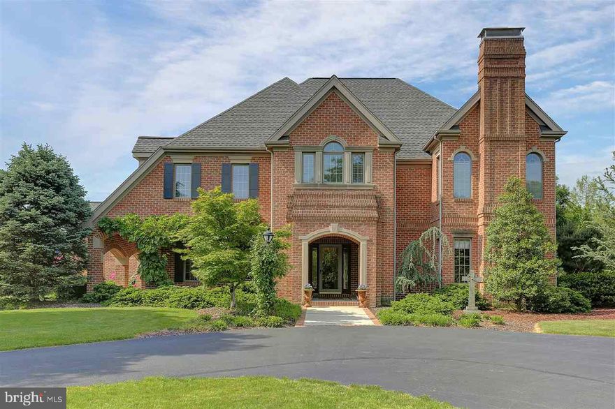 Carlisle Borough's finest country home! This stately home offers high end finishes throughout. All bedrooms have their own baths. 3 fireplaces throughout.  Billiards room w/authentic Irish Pub. The only home in the borough with 8+ acres, horse stables, outside riding ring & fenced pastures. Historic 1800's barn features 3 horse stalls & tack room on lower level, ample storage on the main level. Home also features a stunning in ground heated pool, pool house & amazing outdoor entertaining space.