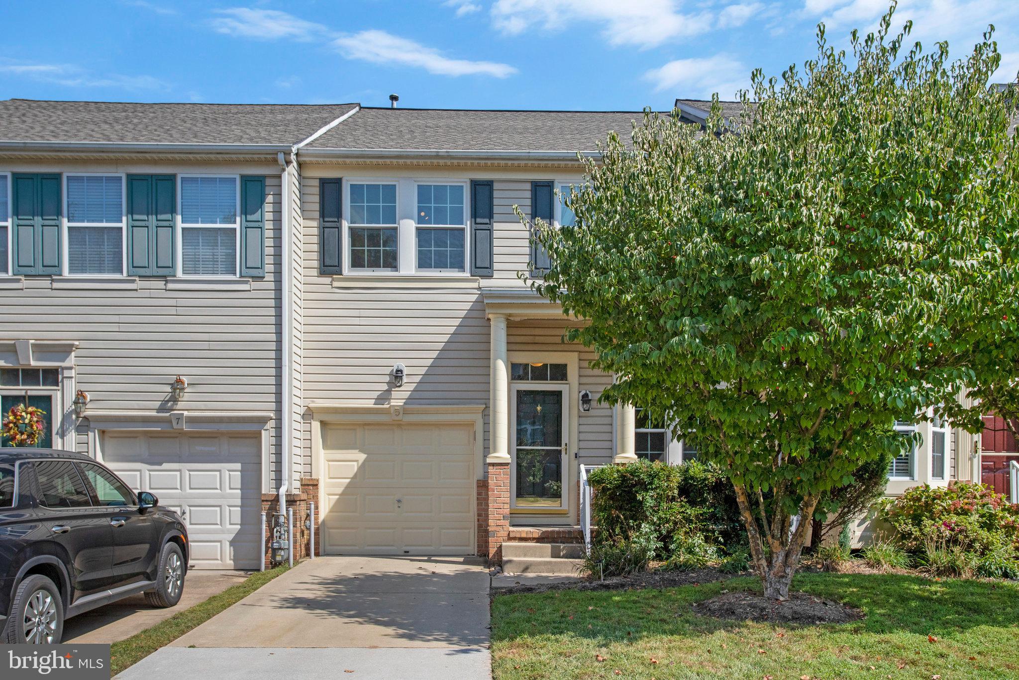 Welcome to this meticulously maintained 3-bedroom, 3 full bath, and 1 half bath townhome with a 1-car garage in the sought-after North Mays Chapel! The first floor features beautiful wood flooring and offers separate living, dining, and family room spaces, all highlighted by a cozy gas fireplace.
The gourmet kitchen is a chef’s dream, complete with granite countertops, 42" wood cabinets, and stainless steel appliances, including a 5-burner gas stove, built-in microwave, and dishwasher. A charming breakfast area leads out to the exterior deck, perfect for outdoor dining, grilling, and relaxation.
Retreat to the expansive primary bedroom, boasting vaulted ceilings and an oversized walk-in closet. The luxurious, spa-like bathroom features a separate tub, oversized walk-in shower, double vanity, water closet, skylight, and a double-sided gas fireplace for ultimate comfort. The second floor includes two additional bedrooms and a shared bathroom, along with a laundry closet featuring a Samsung front-loading washer and dryer.
The fully finished walk-out basement offers a spacious open area, a full bathroom with shower rough-in, and a large storage/work area. Additional bonuses include an entertainment system bookshelf, a basement refrigerator, and a shed underneath the deck.
Plus, you’re just a short walk from shopping and restaurants. This home truly has it all—don’t miss your chance to make it yours! Move-in ready!