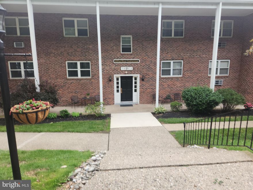 Get ready to move into this charming second floor condo or become a landlord. Updated in 2021 with new carpeting, countertops, and flooring.  Many other upgrades included newer window shades, dishwasher, refrigerator, and bathroom vanity.  Recent upgrades include new plumbing and bathtub fixtures.  Walk to Town for great shopping, dining and entertainment. This unit offers an inviting main room with a working brick fireplace, and a charming dining area. Two spacious bedrooms and a full bath complete this very desirable unit. Plenty of large closets plus a 7 ½ x 7 ½ Storage locker in the Basement. The pay washer and dryer is also located in the Storage area.  The Hilltop House condos also have a community swimming pool for your warm weather enjoyment.  Welcome to your new home!