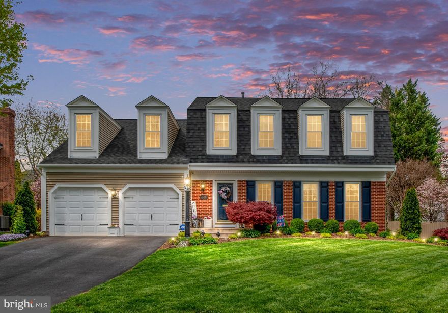 OPEN HOUSE ALERT! SUNDAY MAY 4TH, 1:00-3:00! (Listing agent will be present at open house.)April showers bring May flowers to 34 Cathedral Lane, in the beautiful Hampton Oaks neighborhood of North Stafford! This delightful, Dutch Colonial home has been lovingly updated and maintained. It is MOVE IN READY! Step inside your new home and feel the comfort of a spacious, front living room and dining room, complete with crown molding and tasteful chair rails. Your large dining table will have ample room with space to spare! The kitchen with granite countertops and gas stove is ready for all the daily cooking and holiday meals you are sure to prepare. With this backside, open concept floor plan you can visit with the family at the breakfast table from the kitchen or shuffle over to the family room with an inviting fireplace. French doors provide a welcoming entrance to the backyard retreat (but we’ll talk about that later). Up the stairs to FOUR fantastic bedrooms and two full baths! The primary bedroom, walk-in closet, separate vanity area and private bath are just what you need at the end of your day. At the other end of the hall is a GIANT bedroom which could be your own private recreation room, crafting space or an office suited for the KING or QUEEN of the castle! Can there be more? OF COURSE THERE CAN! Down to the basement, complete with an additional, spacious half bath, WET BAR and plenty of room for that multimedia or gaming center you’ve been dreaming about. A full laundry room with pristine front-load washer and dryer set, utility sink, AND an additional spacious room for the home gym or storage is behind the adjoining door. What’s next? Time to check out that backyard retreat! No need to toil in the hot sun coming our way with the meticulously landscaped yard with automated irrigation system.  Simply grab your favorite beverage and head to the glorious, stamped concrete, extended patio and bask in the beauty of the 3 season, perennial flower gardens with professionally installed privacy fence. You will not be looking into your neighbor’s house from here! The hot tub will be just the ticket to serene relaxation at the end of the workday. Send the four-legged friends or two-legged children off to the flat and spacious yard for summertime fun. There really is something for everyone in this outdoor oasis! Hampton Oaks has many wonderful amenities too: outdoor pool, community center, basketball, volleyball, tennis and pickleball courts, and tot lots for the kiddos! Nuts and bolts: upgraded windows 2015, 30-year architectural roof installed 2007, HVAC 2021, 60-gal water heater 2023. Easy access to I-95, commuter lots, Stafford/VRE train stations, Quantico Marine Corps Base, and the Stafford hospital. Conveniently located between two major shopping centers with restaurants and all your daily needs. One year, VIP home warranty included. You can choose your own contractor with Guard Home Warranty! Look no further…you’re almost home! We’ll leave the lights on for ya!