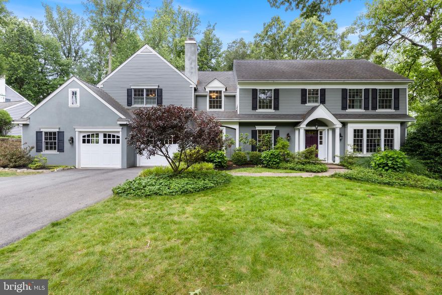 Welcome to the Shand Tract and this amazing home! Mindfully designed for the modern family, with an open floor plan for everyday living and entertainment. The open floor plan was designed with flexibility in mind as you can use many rooms for different purposes. The house is a constant source of surprise and storage. On the first floor one will find a formal dining room with fireplace,  office, bedroom and full bathroom with a pocket door to close off the first floor bedroom if needed. There are lovely built-ins in several rooms. The updated kitchen opens to a vaulted living room/family room with fireplace, all with wide plank pinewood floors that were milled from a farmhouse in Vermont. Included on the first floor is a mudroom with built-in cubbies.  The upstairs has four generous sized bedrooms, laundry room, and a huge walk-in  linen closet. The primary suite has walk-in closets and a lovely ensuite bathroom. Hardwood floors throughout the first and second floor. The entire house has five full bathrooms with two bathrooms having radiant heat flooring. In addition, this home has five zones for both heating and air conditioning. The daylight lower level is finished with a walkout  to the backyard. Included  in the lower level is a kitchenette, full bathroom, second family room, workout room and more storage. The outside of the house is Hardi plank and stucco on block. Beautifully maintained throughout the years, this home is ready for a new family. Charming walled herb garden with berry bushes and fruit trees in backyard. Geographically desirable to all major transportation and located in the award winning Tredyffrin/Easttown School District.