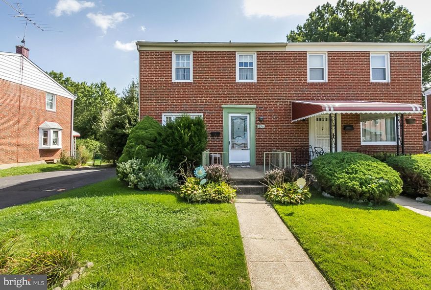 This wonderful home has been lived in by only 2 families since 1958. Features and amenities include wood floors, Central AC, newer windows, off street parking , partially finished lower level and beautiful yard plus the house backs to open space. The original kitchen and bath only add to this home's classic charm! Picture perfect home waiting for it's 3rd owner!