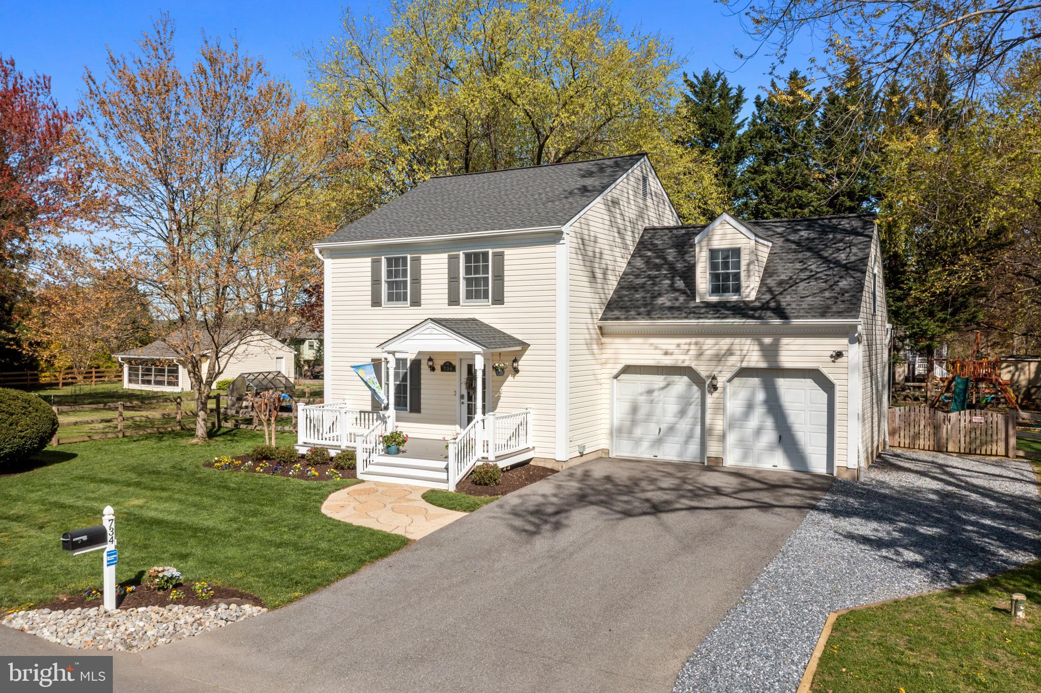 CANCELED OPEN HOUSE4/26 11:00AM - 1:00PM. Welcome to 734 Dogwood Lane, a beautifully maintained home nestled in the highly desirable waterfront community of Whitehall Beach. This charming property offers the perfect blend of serene, coastal living and modern convenience, located on the sought-after Broadneck Peninsula in Annapolis.
Situated on a private, landscaped, double-lot, this spacious residence features 4 bedrooms and 2.5 bathrooms, along with bright, open living spaces designed for comfort and entertaining. The gourmet kitchen boasts an oversized island with bar seating, marble countertop and an under counter beverage centre, additional cabinetry with quartz countertops, and stainless steel appliances flowing seamlessly into a sunlit dining area and cozy family room with a wood-burning fireplace. Step outside to enjoy peaceful mornings on the deck or host gatherings in your backyard retreat, surrounded by mature trees and seasonal blooms. The property also offers a 2-car garage, driveway and access to community amenities. Many owner improvements include newer 2nd floor HVAC system, fresh new paint throughout April 2025, refinished hardwood floors, new kitchen island with under counter beverage centre, additional cabinetry in family room, new sump-pump, and much more! This home has been meticulously cared for and thoughtfully updated throughout. Located in a blue-ribbon school district and just minutes from Downtown Annapolis, the US Naval Academy, and easy commuter routes to DC and Baltimore, this home is an exceptional opportunity to enjoy waterfront living with all the comforts of home.
Don’t miss your chance to own a piece of Annapolis paradise—schedule your private tour today!
