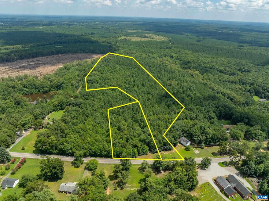 Discover the perfect mix of privacy, nature, and accessibility on this 40.14� acre wooded parcel located right off Route 20 South, just 7.5 miles from historic Scottsville and the James River, and under 30 minutes to Charlottesville. This expansive property offers multiple potential home sites, mature timber, and abundant water features including creeks, streams, and natural springs at the rear of the land. The lot is perked (4 bedroom) and ready for your vision, with clearly marked property lines and stakes, cleared most of the boundary trails, and food plots already in place. Adjacent to nearly 2,000 acres of Westvaco land, it's an ideal spot for big game hunting, recreation, or peaceful country living. No HOA and easy access from a main highway. Bring your pets, garden plans, and outdoor gear, and make your dream rural retreat a reality!