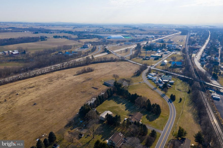 Possibilities are endless! Located within 1/2 mile to the world class Spooky Nook Complex, North America's largest indoor sports complex. Easy access to highways. This listing includes 3 separate properties which total 45.85 deeded acres. The 2 parcels fronting on Spooky Nook Rd are zoned CBC and the contiguous parcel fronting on S. Chiques is zoned Ag Holding which is designated as future urban growth area. 4,560 sq ft office building located on smallest parcel.