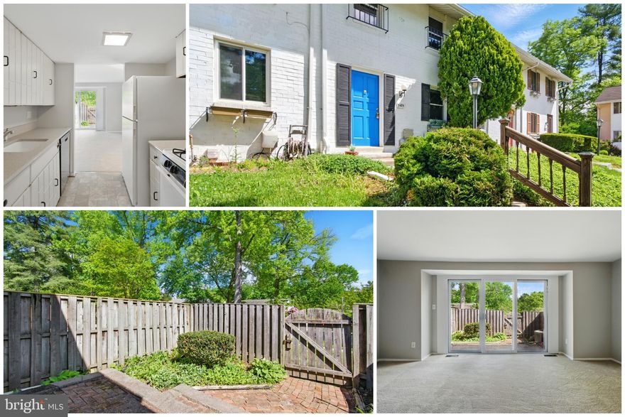 Lovely brick town home in Longfellow Columbia.  Estate sale sold strictly "as is".  3 bedrooms with vaulted ceilings, freshly painted and new carpet throughout.   Cozy living room with slider to fenced rear yard with flower garden and patio.  Gas cooking and heat!  Unfinished basement ready for your finishing touches. Utility room with washer and dryer and laundry tub.  Home needs some updating but shows nicely and move in ready!  Great starter home.  Convenient to fine dining, downtown Columbia, Library, and Longfellow Elementary School across the street.  HOA Columbia Association annual fee aprox $900.  Open house Sunday May 18, 1-3.