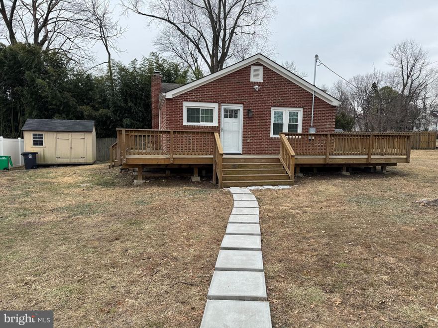 Great Opportunity to purchase a Ranch-Rambler brick home in one of the most desirable area in Beltsville with 0.17 a/ 7,560 sf (Tax ID 3532686), PLUS a extra Lot next to the house (INCLUDED in the sale) with 0.1450 a/ 6,300 sf (Tax ID 0052894). The features include  fresh paint through the house, a cozy living room, two bedrooms, two full bathrooms, and a nice spacious kitchen, stainless steel appliances, granite countertop and backsplash.   
The PLUS Lot gives you plenty space for your outdoor activities.
In Addition, this home offers a fantastic location to commuter routes, shopping centers,  restaurants, and many more.