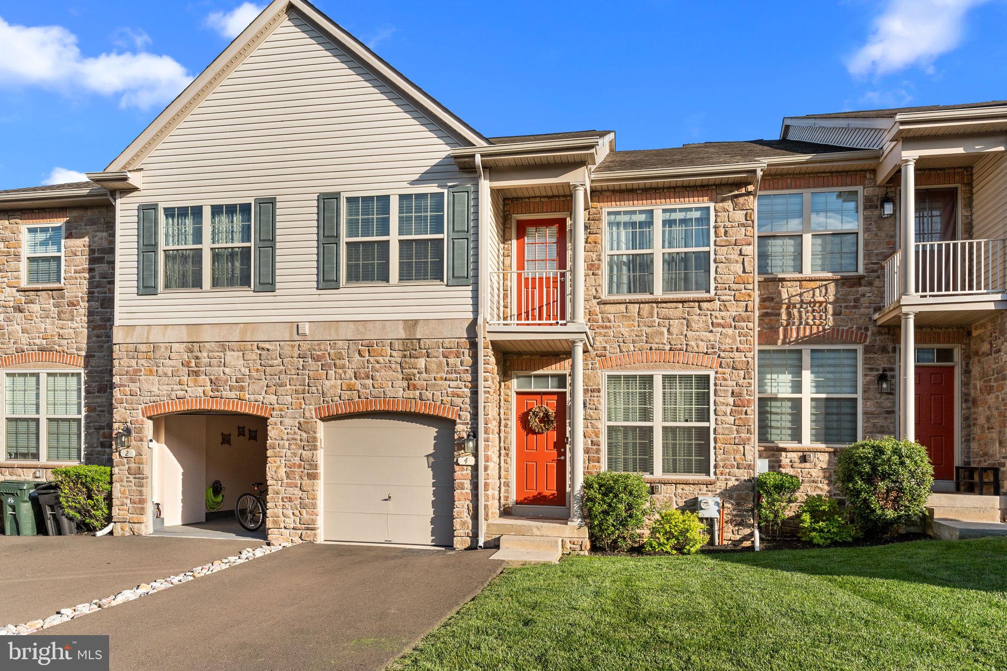 OPEN HOUSE!!!! SATURDAY 14TH 11.30-2PM
Welcome to the new style of living in Emerald Walk community in Feasterville. Step into this warm and inviting 4-bedroom, 3.5-bath home that effortlessly blends style, comfort, and functionality. From the moment you enter, you’ll notice the 9-foot ceilings, rich hardwood floors, and abundant natural light that create an open, airy feel throughout the main level. The living and dining rooms flow seamlessly together, offering the perfect space for everyday living and entertainment. The stunning family room, with its soaring 17-foot ceiling and direct access to a large, low-maintenance Trex deck, is ideal for gatherings or quiet evening entertainment. In the heart of the home is a contemporary kitchen, complete with granite countertops, a center island, 42” cabinetry, stainless steel appliances, and a cozy breakfast area that invites casual meals and morning coffee. Upstairs, the serene primary suite is a true retreat, featuring a private balcony, walk-in closet by Closets by Design, and a luxurious en-suite bath with a soaking tub, walk-in shower, and dual vanities. Two additional bedrooms—also with custom Closets by Design storages share this level, along with a convenient laundry room and linen closet. The fully finished basement expands your living space with incredible versatility: a large fourth bedroom (or game room, office, or gym), full bathroom, wet bar with sink and dishwasher, ample storage, and direct walk-out access to the backyard. The boiler was replaced just two years ago, adding peace of mind for future owners. This home offers the perfect combination of thoughtful design, modern amenities, and room to grow. Don’t miss your chance to make it yours! HOA dues include outdoor pool, lawn maintenance, snow removal, playground. Located close to shopping malls, public transportation, I-95.