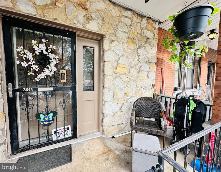 Welcome to this inviting 3-bedroom, 1.5-bathroom home nestled in the heart of South Philadelphia. This property sits on a 16 x 50 lot which makes it one of the largest homes on the block. Featuring a desirable straight-through layout, this property offers both comfort and convenience for modern living. Three well-sized bedrooms provide ample space for relaxation and privacy. One full bathroom and a convenient half bath to accommodate family and guests on the first floor. Great sized kitchen with plenty of cabinet and countertop space that also has a pantry!! Ample closet space. Enjoy the cozy porch and a nice-sized yard, perfect for outdoor entertaining and relaxation. Additional living space or storage options in the finished basement. All new electric work has been done. Roof has been replaced. Situated close to all public transportation options, making commuting a breeze. Walking distance to the stadiums and casino, offering endless entertainment and dining possibilities. Don't miss the opportunity to make this charming South Philadelphia house your new home. Schedule a viewing today and experience the perfect blend of urban convenience and comfortable living! Contingent upon sellers finding suitable housing.