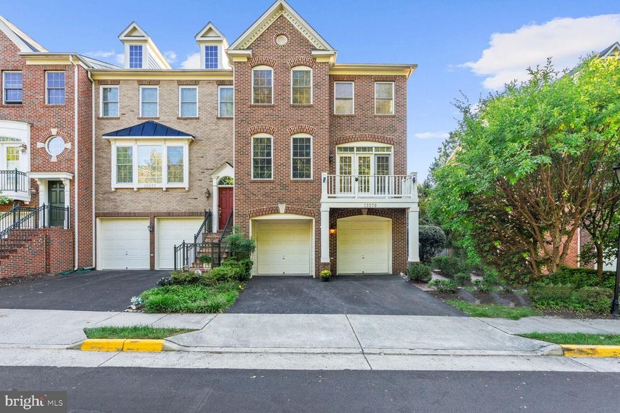 Welcome to your dream home in the heart of Fairfax! This meticulously maintained 3 bedroom 3-1/2 bath townhouse offers the perfect blend of elegance, comfort, and open floor plan that is spacious with 9 foot ceilings, recessed lighting and sure to please. Enjoy added privacy and an abundance of natural light, courtesy of being an end unit. 

Stunning spiral staircase that adds a touch of sophistication and architectural intrigue to your living space. Hardwood floorings through out the main level. Off the living room, step out and enjoy your coffee on your private balcony.  While the chef-inspired kitchen boasts modern appliances, and granite counter tops, making it ideal for culinary adventures and casual dining. The dedicated dining room provides an elegant space for formal meals and special occasions. It's a place where cherished memories are made over delicious meals. The family room, thoughtfully designed to include easy access to the deck is bathed in natural light, which is a welcoming space where you can relax, entertain guests, or cozy up by the gas fireplace on chilly evenings. Upstairs, you'll discover three bedrooms, including a luxurious primary suite with a spa-like ensuite bath and walk-in closets. The additional bedrooms offer versatility and space for your family, guests, or a home office. Step outside onto your private stone patio and immerse yourself in the serene beauty of nature. With mature trees backing your backyard serves as a picturesque oasis, perfect for relaxation and outdoor entertaining.  5 Blink cameras valued at $350 which convey(service provided by buyer). Upgardes include new single HVAC unit replaced in 2021 to the dual system and new high efficiency hot water heater and filter.  

Enjoy the convenience of a two car garage and driveway for your parking needs. This townhouse is ideally located with easy access to many great shopping such as Fair Oaks Mall, Home Depot and Costco, dining, parks, and major commuter routes.

Don't miss the opportunity to make this exceptional Fairfax townhouse your own!