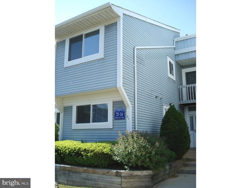 Beautiful and absolutely desirable, bright townhome, located in Eagle Ridge.  Spacious living room  has a corner gas fireplace with sliders to private courtyard patio with a storage shed and park-like open space.  Gourmet kitchen features natural gas cooking, microwave, and refrigerator.  Upper level includes master bedroom which has a large walk-in closet, a generously-sized 2nd bedroom, convenient 2nd floor laundry, and recently updated bathroom with vanity and tile floor.  Neutral throughout.  Pull down stairs to an attic storage.  Newer HVAC system and newer front and storm/screen door.  Brand new oven and microwave will be replaced prior to new tenant moves in.  Award Winning Council Rock School District.  Owner pays association fee.  Require first and last months rent as well as one month security deposit.  No Pets.  No Smoking.  Easy commute to Philadelphia, Princeton, and NYC.  Truly a lovely home.
