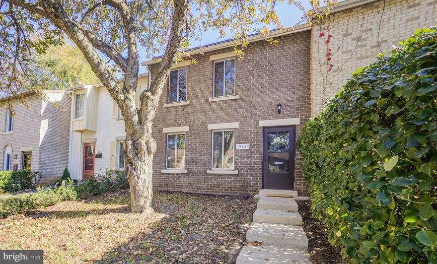 Welcome to this charming fully upgraded from top to bottom 3 Bedroom 1.5 bath Brick Front Townhome in Montgomery Village. Renovations include: Brand New Kitchen (New Stainless Steel Appliances, New Lighting, New Solid Wood Light Grey Cabinets w/ Soft Close Drawers, Modern Stainless Steel Hardware, Carrara Marble Backsplash,  White Quartz Countertop),  Brand New Engineered Hickory Flooring throughout both levels, Brand New Modern Bathroom (New Bathtub, New Shower Wall Tile with Niche, New Hexagon Tile Flooring, New Vanity, Mirror, Fixtures, Lighting, and Toilet) Powder Room with all new Fixtures, Toilet, Vanity, Mirror, and Lighting, New Stackable Washer & Dryer,New updated plumbing and electrical, New Sliding Glass Door,  Freshly Painted, New Storm Door, Brand New Hot Water Heater with Expansion tank. Stone Back patio w/ nicely fenced in private yard. Last but not least, Solar Panels.   Near Public Transportation, shops and  I-270.  Many amenities in the community: Clubhouse, Tennis Courts, Basketball Courts, Dog Parks, and Multiple Community Pools. Close to Shops, and Restaurants. This one will go fast so go and show!!