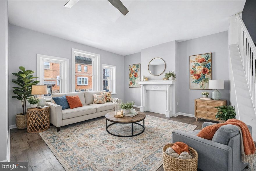 Welcome to 2406 W Clearfield Street, a beautifully renovated home nestled in the heart of Allegheny West, one of Philadelphia’s most convenient and rapidly growing neighborhoods.

This move-in-ready residence offers 4 spacious bedrooms and a fully updated bathroom, thoughtfully designed with sleek subway tile and modern finishes that create a clean, timeless look.

Step into a bright and airy interior where natural light pours through oversized windows, highlighting the home’s open feel and generous layout. The brand-new kitchen is both stylish and functional, featuring white shaker cabinetry, ample counter space, and stainless steel appliances—perfect for everyday living and entertaining.

Each bedroom is well-proportioned with closets and abundant natural light, offering flexibility for families, guests, or a dedicated home office setup.

Outside, enjoy a private backyard space, ideal for relaxing, entertaining, or creating your own outdoor retreat just in time for the warmer months.

Located just steps away from bus routes, commuting throughout the city is seamless. You’ll also enjoy close proximity everyday conveniences, making this an ideal location for both comfort and accessibility.

Whether you're a first-time buyer or looking for more space, 2406 W Clearfield St delivers the perfect blend of modern updates, functionality, and location.