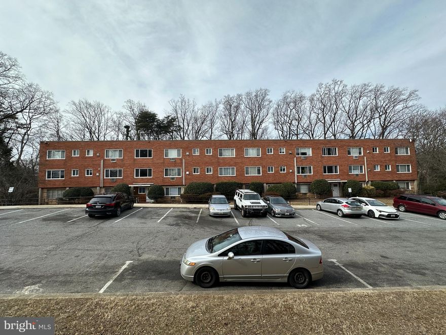 1 bedroom apartment in quiet garden-style building in Takoma Park.  Recently updated unit with new cabinetry, granite counters and luxury vinyl flooring.  Walking distance to transit, metro and downtown Takoma Park.  Property is connected to the Long Branch walking/ biking trail.  All utilities included!  Off-street parking available for $25/ month.