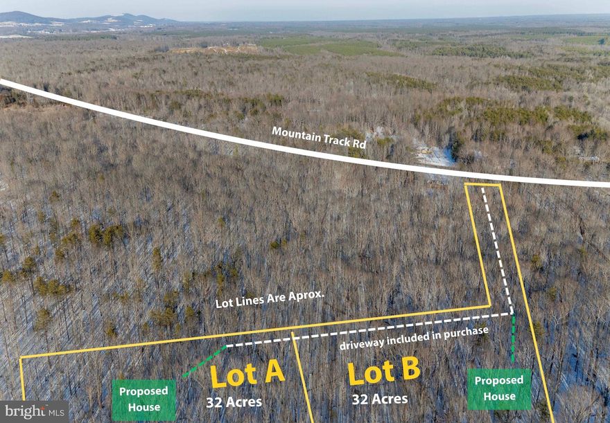 If privacy is your primary luxury, this is your destination. Situated just 8 minutes from the Town of Orange, this 32-acre sanctuary is accessed via a private easement (shared with only one other home), positioning your future home deep within the quiet of the forest, far from the road. Enjoy a seamless start your build, as the seller is installing the private driveway, leading you directly into your wooded retreat. 

This sprawling parcel is a nature lover's dream, featuring diverse terrain and a lush canopy of hardwoods. With a successful perc test already completed, this land is ready for your custom vision—be it a self-sustaining homestead, an equestrian retreat, or a modern architectural masterpiece. Experience the absolute peace of the Orange County countryside without sacrificing proximity to local dining, breweries, and shopping. 16136 Mountain Track Rd is the closest address to the property.

 THIS LISTING IS FOR LOT A - See separate listing for adjacent lot listing