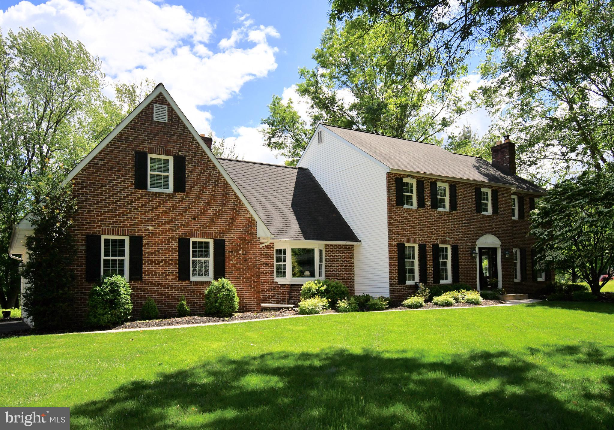 Welcome to 3070 Ursulas Way. This stunning 3800 square foot classic brick center hall Colonial is the embodiment of comfort, functionality, and timeless elegance. Set on a beautifully landscaped 1 acre lot with mature trees, perennial gardens, and manicured beds, this home is a standout in one of Buckingham Township’s most sought-after neighborhoods, located within the award-winning Central Bucks School District.
Step into the two-story foyer, flanked by a spacious formal dining room and a gracious library area with built-in shelving and a propane fireplace. Gleaming hardwood floors guide you into the heart of the home: a kitchen that’s both bright and functional, featuring a large center island, generous eat-in space, and a panoramic picture window showcasing the beauty of the outdoors.
Adjacent to the kitchen, you’ll find a cozy office —ideal for working from home. The kitchen also opens to a massive family room with a dramatic floor-to-ceiling fireplace, perfect for entertaining or relaxing.
The sellers have thoughtfully added a 335 sq ft sunroom, just perfect for entertaining and expanding your living space year-round.
Additional features on the main floor include: A spacious powder room. A well-equipped laundry/mudroom. Access to an oversized two-car garage with a newer epoxy-coated floor and storage space. Upstairs, you’ll find:
Four generously sized bedrooms, each filled with natural light and ample storage.
A full hall bathroom with double vanities. A luxurious primary suite with a walk-in closet, a sitting area, and a large, spa-like bathroom with a soaking tub and shower. A unique bonus: the second-largest bedroom connects to a large walk-in storage space, easily converted into additional living area.
The dry basement is equipped with an exterior French drain and sump pumps, offering a clean slate for finishing or storage.
Major updates and features include:
20 KW whole-house generator (propane-powered, easy flip-switch operation
Converted from oil to heat pump with dual-zone systems (oil backup, two 275-gallon tanks.
New septic system (2025), New roof (2018), Pella windows throughout (2020).
Every detail has been thoughtfully designed and meticulously maintained—this home is truly better than new construction.
Don’t miss the opportunity to own this exceptional home in prestigious Buckingham Township. Your forever home awaits.