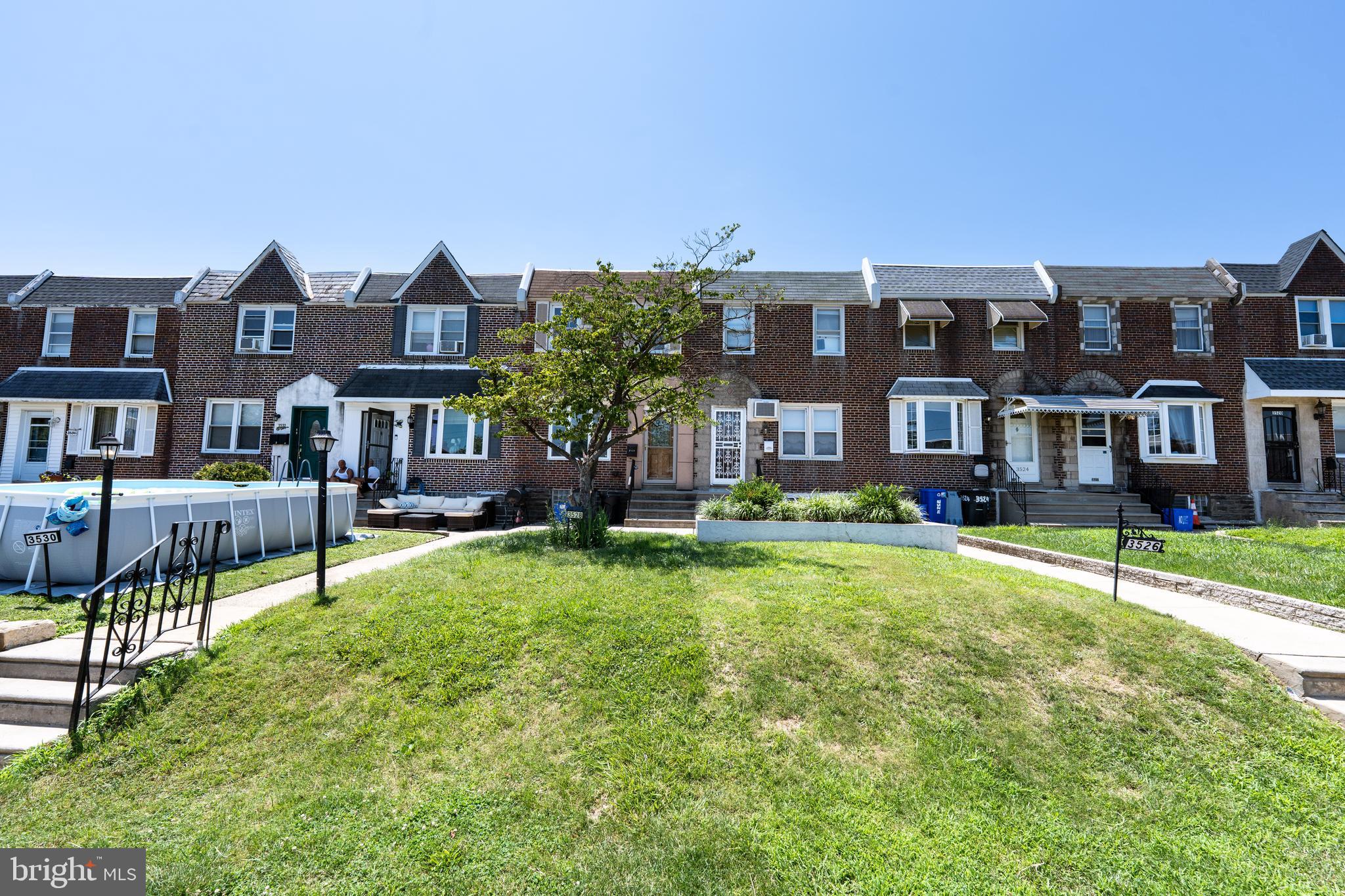 Welcome to 3528 Hartel Ave! Absolute Gem in a very Desirable, Quiet block in Upper Mayfair! Pride of ownership is evident starting with the exceptional Block brick front of the home different from all others. All floors are hardwood and pristine. Recessed lighting throughout. Large room and high ceilings. Great curb appeal as you approach the property. Inside you will see fresh paint and nearly perfect hardwood floors throughout. The main level has a spacious living room with a coat closet. Moving into the dining room, you will find sliding glass doors that lead to a newly renovated covered deck with an awning. The kitchen is newer with a breakfast bar and ample granite counter space. The upper level has 3 bedrooms and the full bathroom. The basement is spacious and clean with an attached one car garage. There is also a one car gated driveway accessible via alley. Schedule your showing today!